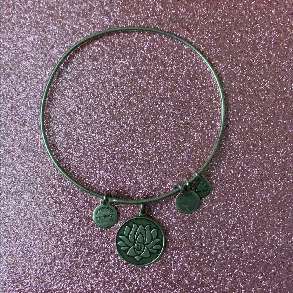 Alex and ani lotus bracelet